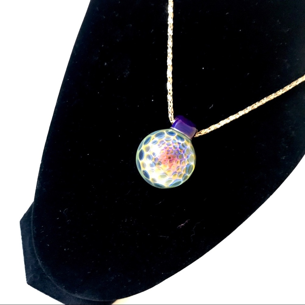 COPY - Hand Blown Customized Glass Pendant Neckla…